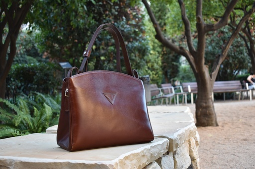 Big brown handbag